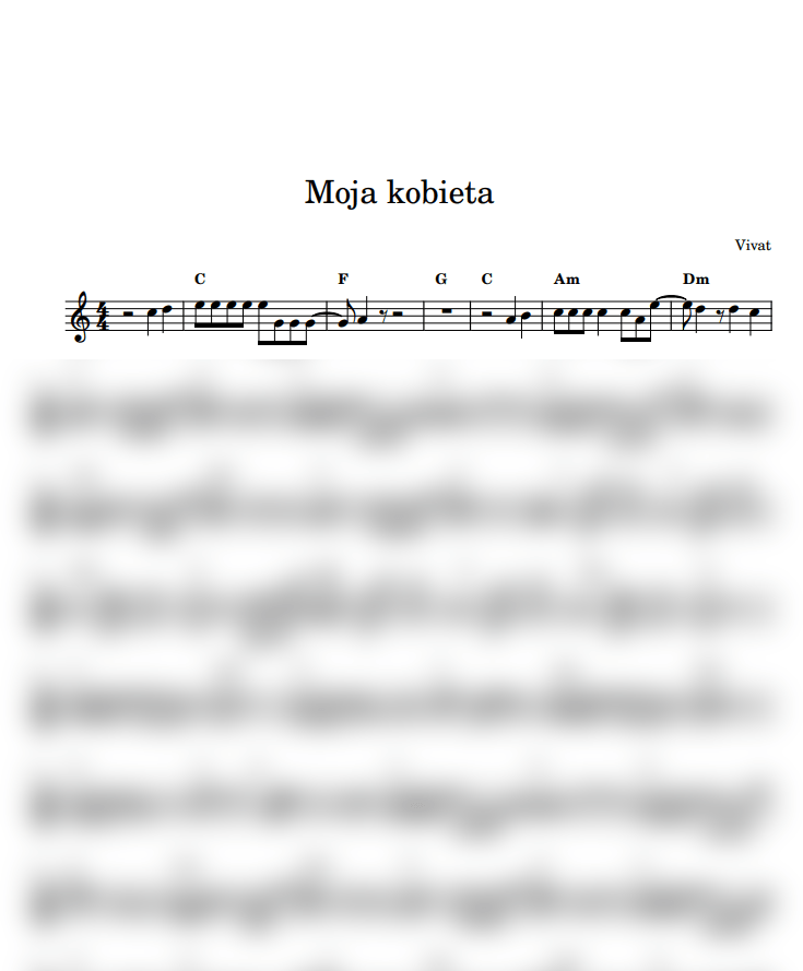 Vivat - Moja kobieta moja kobieta