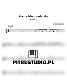 Zocha izbę zamiatała