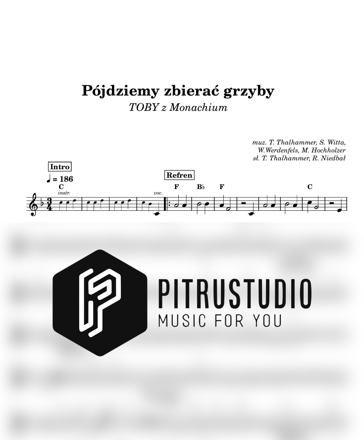 TOBY z Monachium - Pójdziemy zbierać grzyby pójdziemy zbierać grzyby