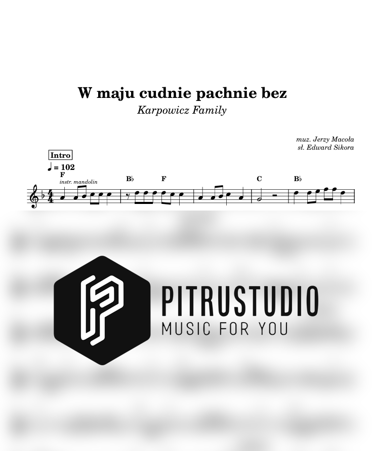 w maju cudnie pachnie bez