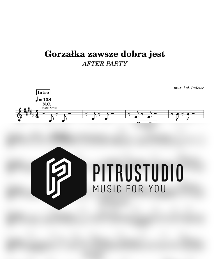 After Party - Gorzałka zawsze dobra jest gorzałka zawsze dobra jest