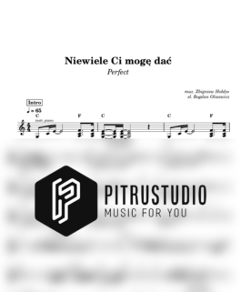 Niewiele Ci mogę dać – Perfect