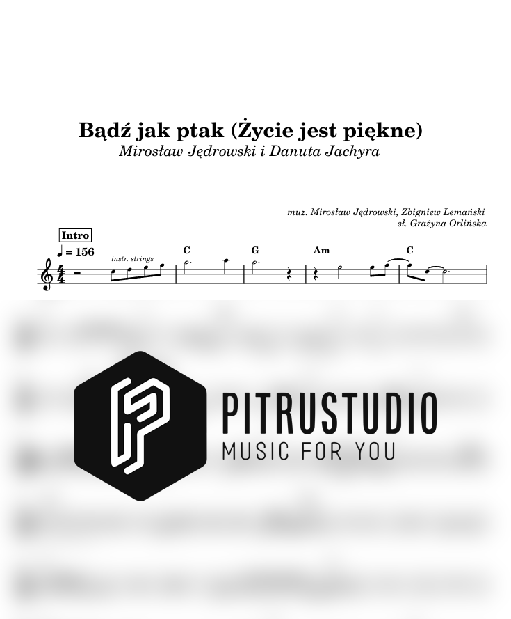 bądź jak ptak nuty pdf na keyboard