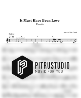 It Must Have Been Love – Roxette