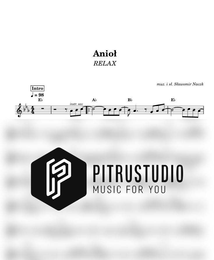 RELAX - Anioł anioł nuty