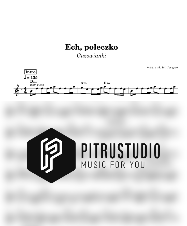 Ech Poleczko Guzowianki PITRUSTUDIO Ech Poleczko Guzowianki PITRUSTUDIO