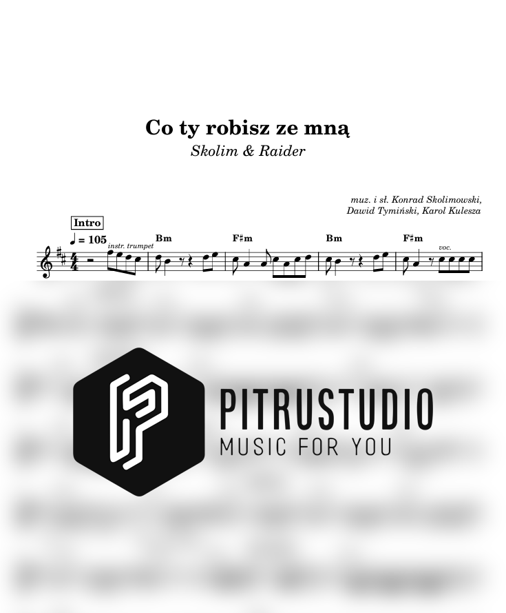 co ty robisz ze mną nuty