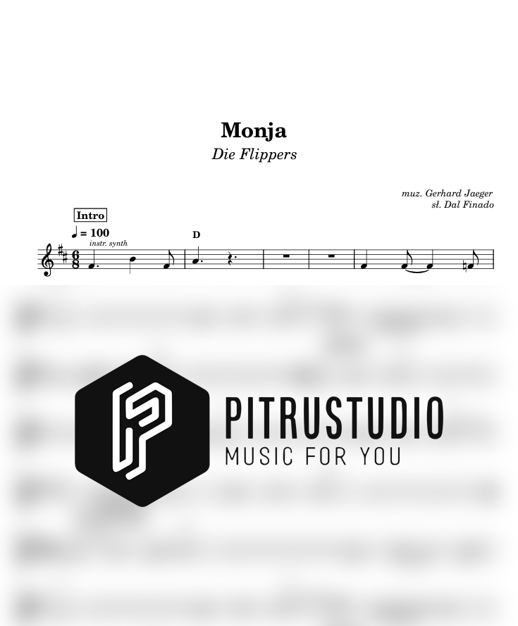 Die Flippers - Monja monja nuty