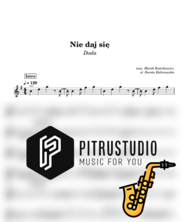 nie daj się nuty sax alt