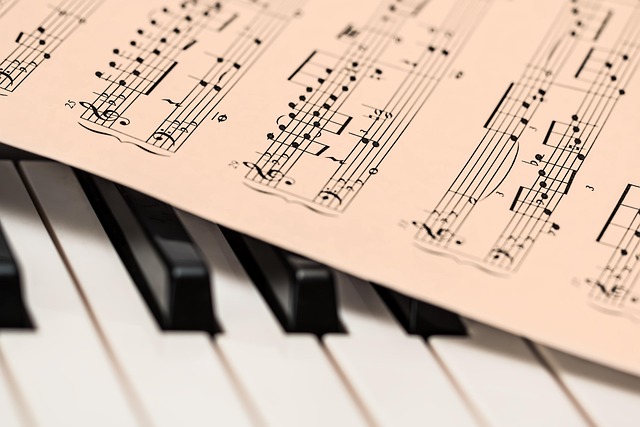 nuty na pianino