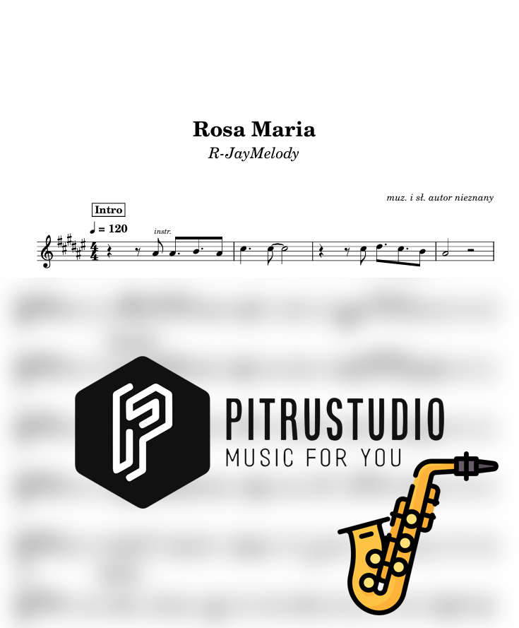 R-JayMelody - Rosa Maria rosa maria nuty sax alt