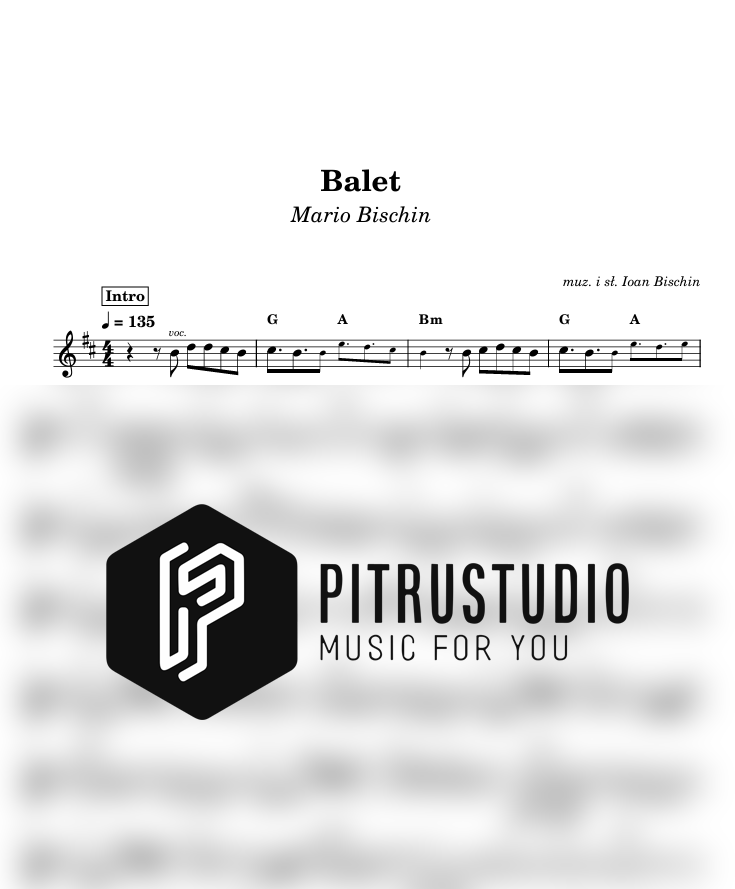 Mario Bischin - Balet balet nuty
