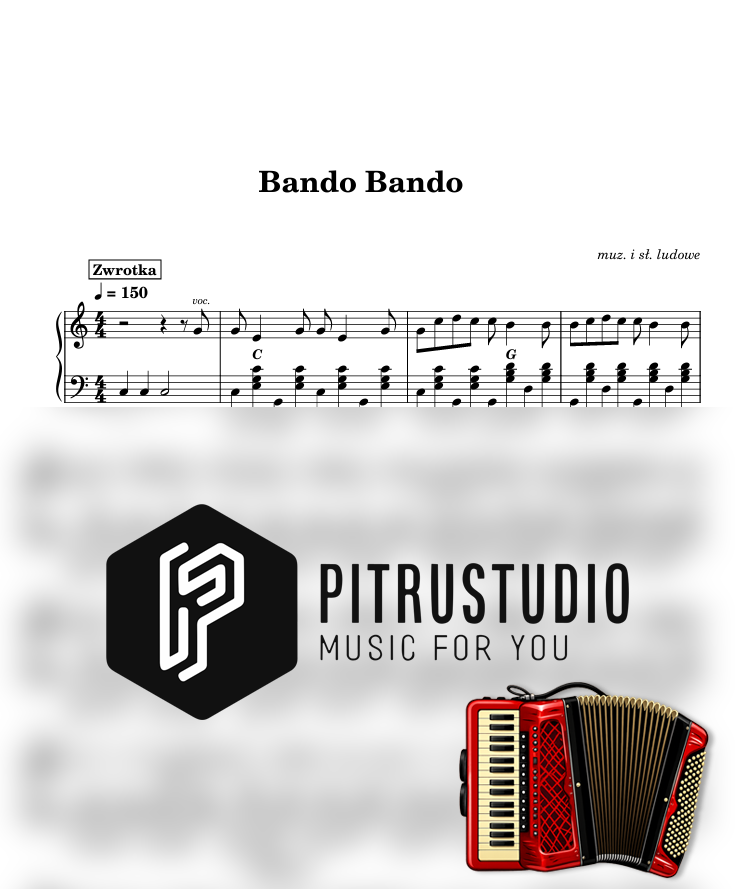 bando bando nuty akordeon