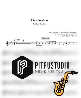 bez końca nuty sax alt