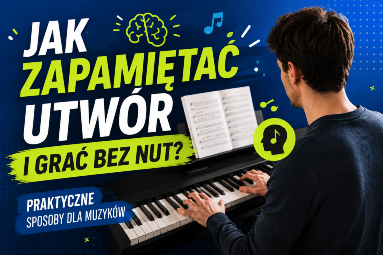 Read more about the article Jak zapamiętać utwór i grać bez nut? 7 sposobów