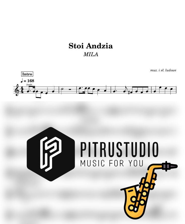 stoi andzia nuty sax alt