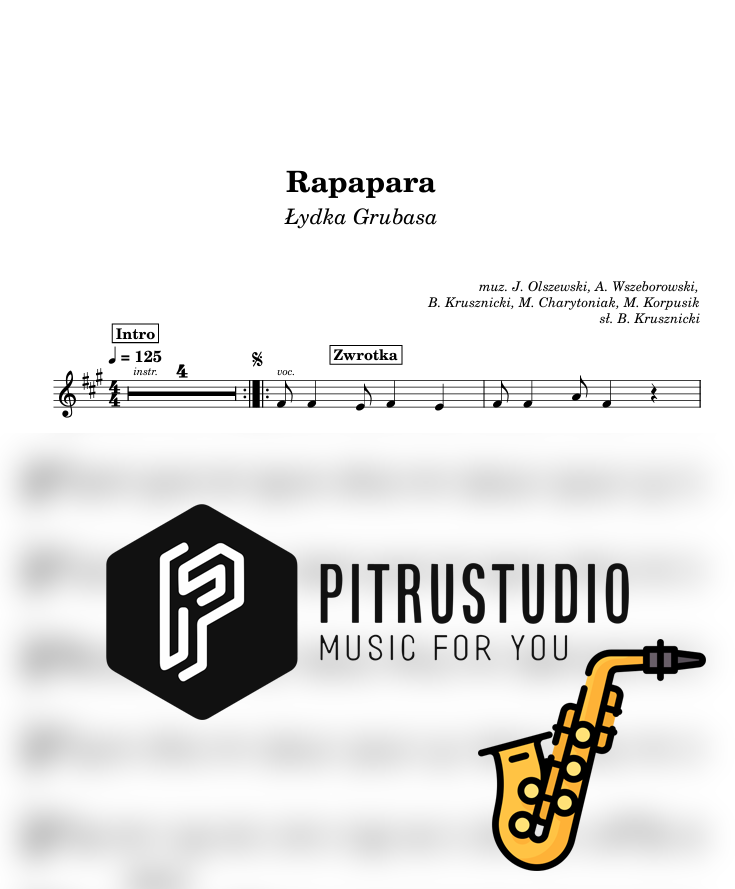 rapapara nuty sax alt