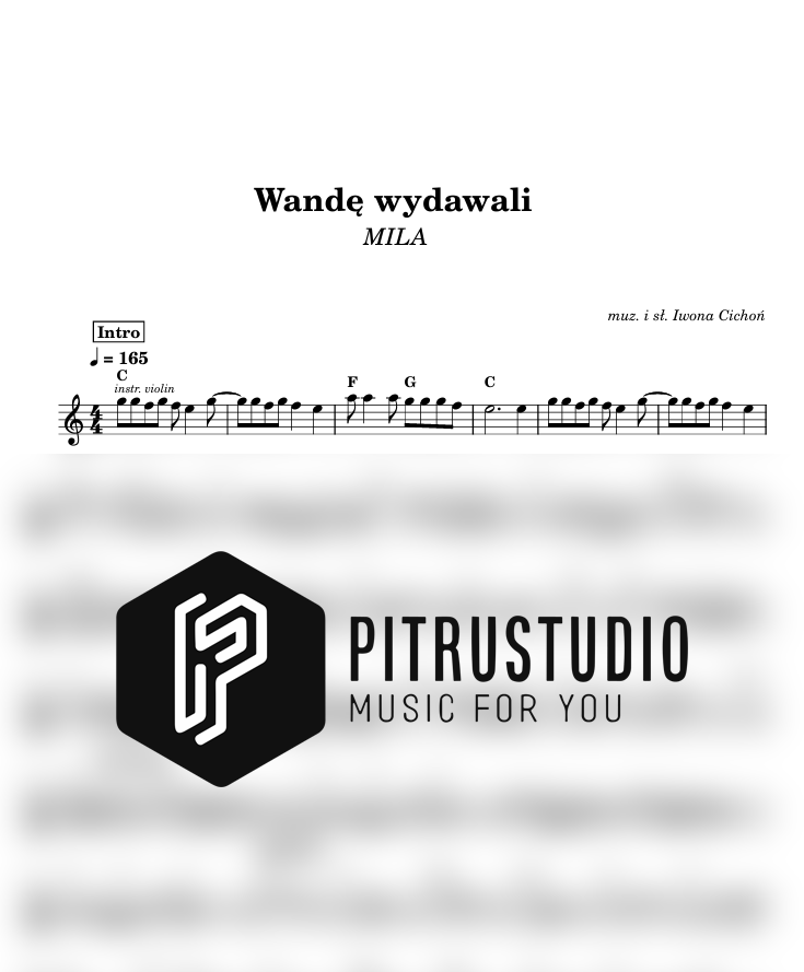 wandę wydawali nuty