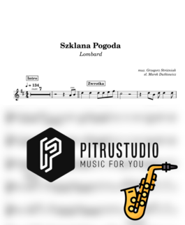 szklana pogoda nuty sax alt