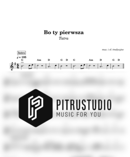 bo ty pierwsza nuty
